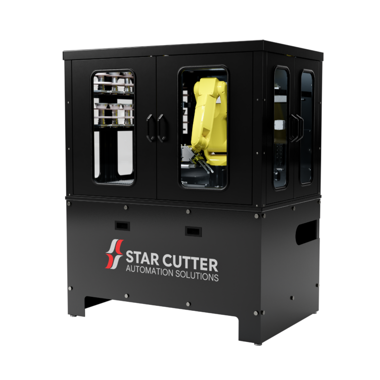 Star Cutter Flexible Automation Cell with robotic part handling